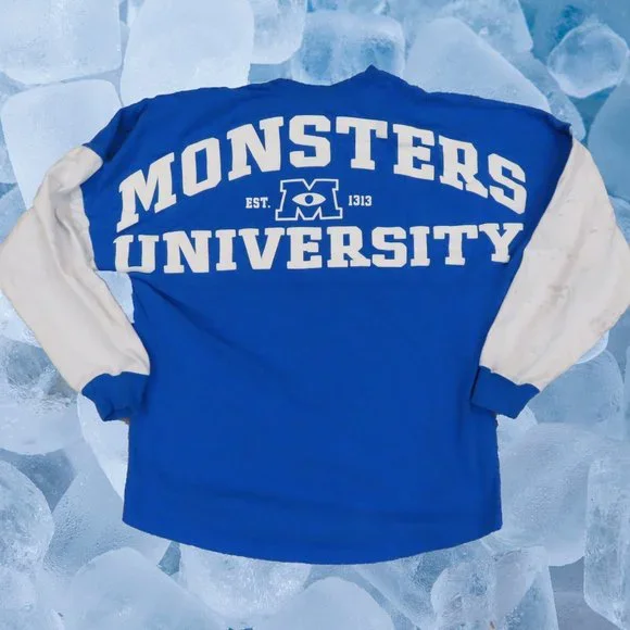 Disney | Tops | Monsters University Spirit Jersey Blue Size Small Disney  Authentic See Pictures | Poshmark